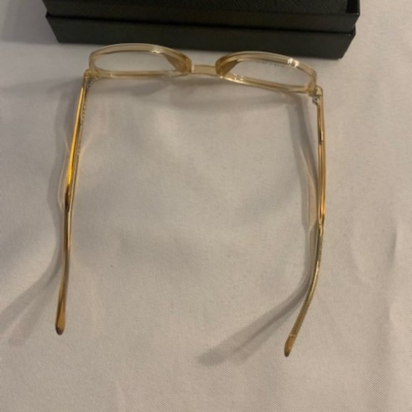 Prada PR A13V Eyeglasses | LensCrafters PRADA PR 13TV CONCEPTUAL EYEGLASSES, Amber Crystal